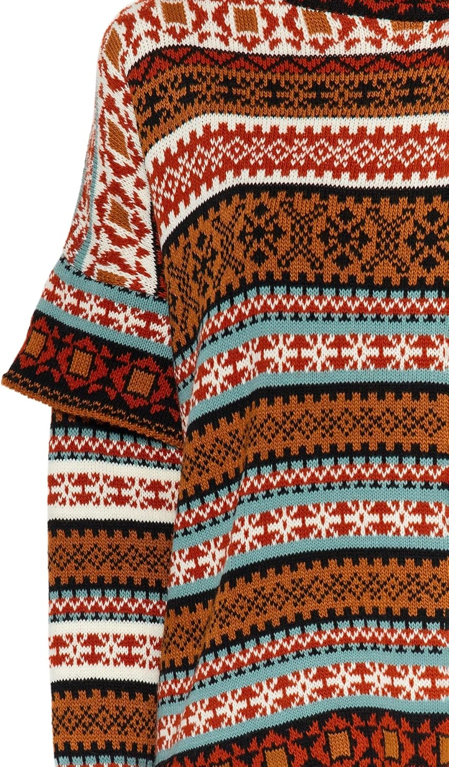 TRENDYOL Damen Oversize Basic Standing Collar Knitwear Sweater Pullover M Camel, M Camel