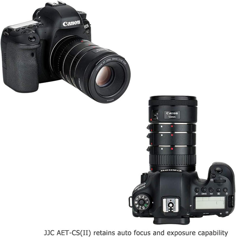 JJC AF Autofokus Zwischenringe 12/20/36MM für Canon EF/EF-S Mount EOS 850D 800D 760D 750D 700D 250D