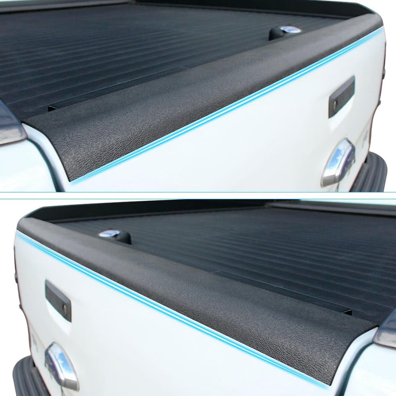 JHCHAN Heckklappen Schutzleiste Ladekantenschutz Abdeckung für Ford Ranger 2012-2020 T6 T7 T8 PX MK1