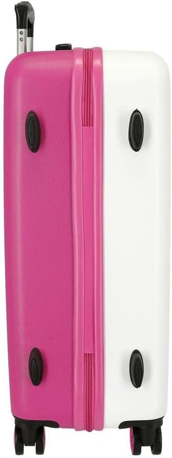 Disney Have A Good Time Minnie So schönes Kofferset Pink 55/65 cm Starres ABS Seitliches Zahlenschlo
