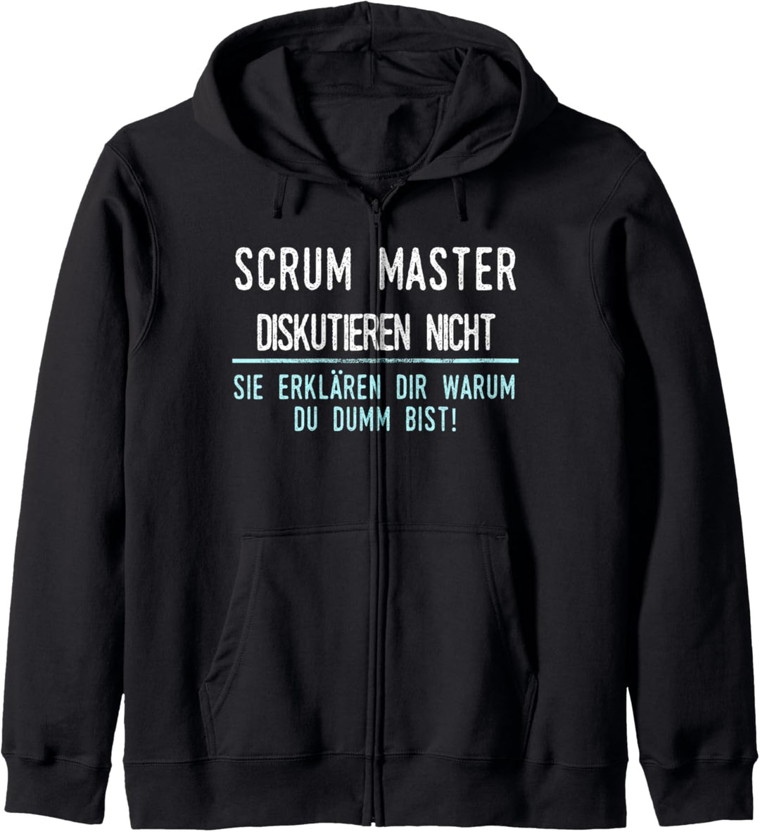 Scrum Master Geschenk für Arbeitskollegen im Job und Beruf Kapuzenjacke