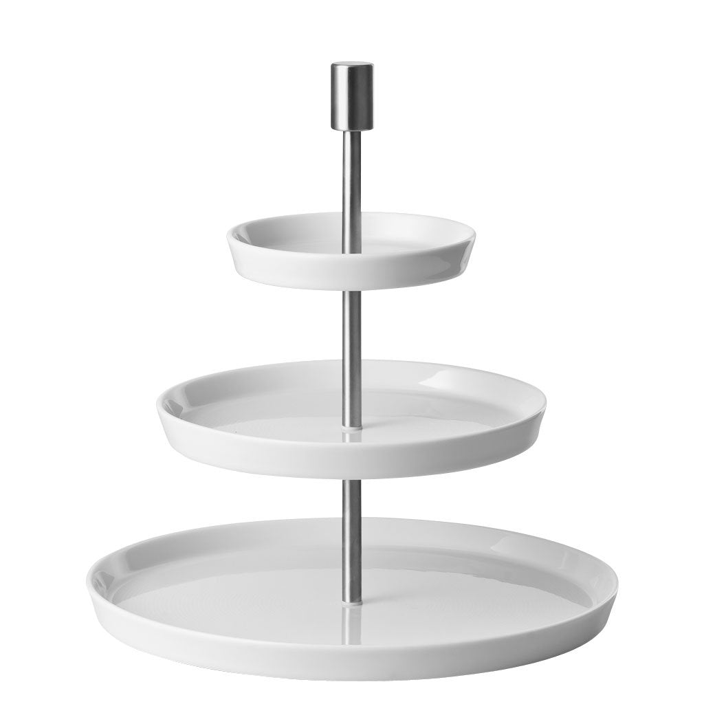 Thomas Loft by Rosenthal Etagere rund 3-TLG, Porcelain, Zentimeter Single, Single