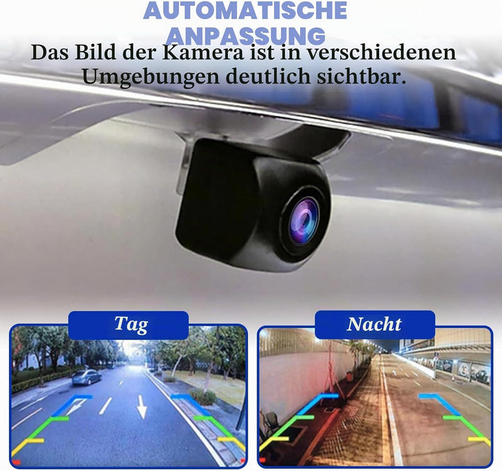 Backup Camera car AHD Rückfahrkamera Kompatibel mit Kttcorlp Radios, Night Vision Waterprof Rückfahr