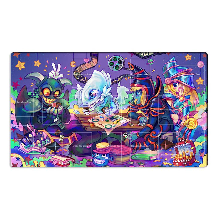 New Mlikemat Playmat Labrynth of The Silver Castle CCG TCG Sammelkartenspielmatte + gratis Tasche (Z