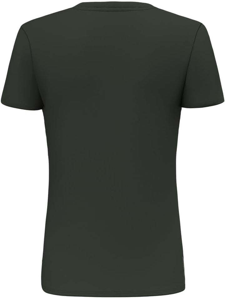 Salewa Damen Pure Heart Dry W T-shirt T-Shirt XS Dark Olive, XS Dark Olive