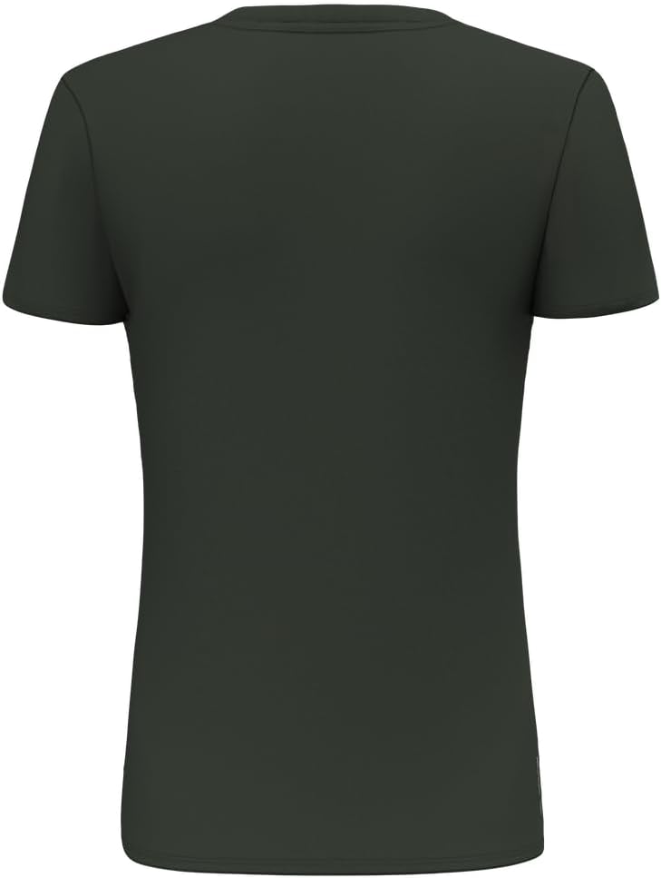 Salewa Damen Pure Heart Dry W T-Shirt T-Shirt XL Dark Olive, XL Dark Olive