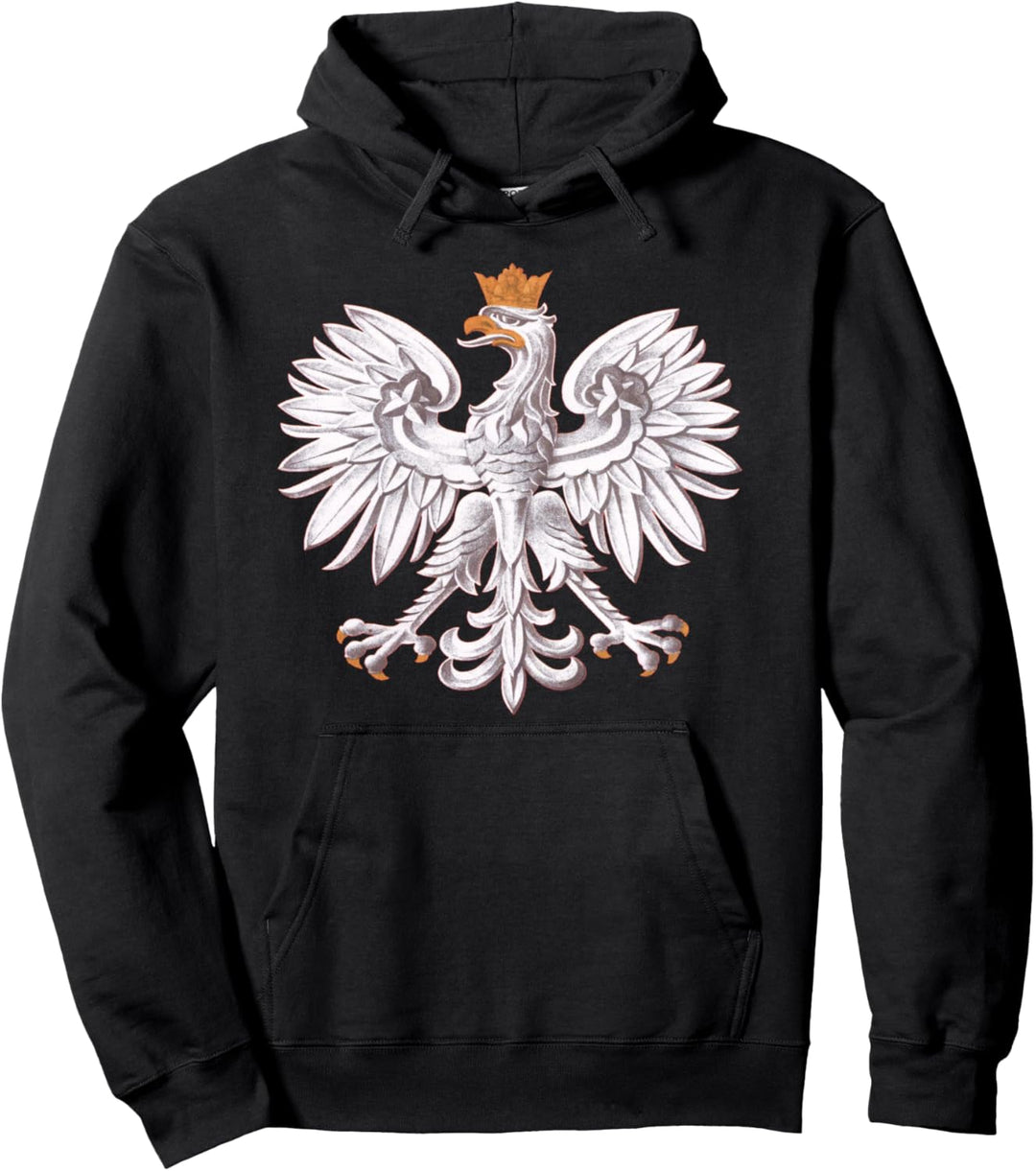 Poland National Eagle from the Coat of Arms Pullover Hoodie