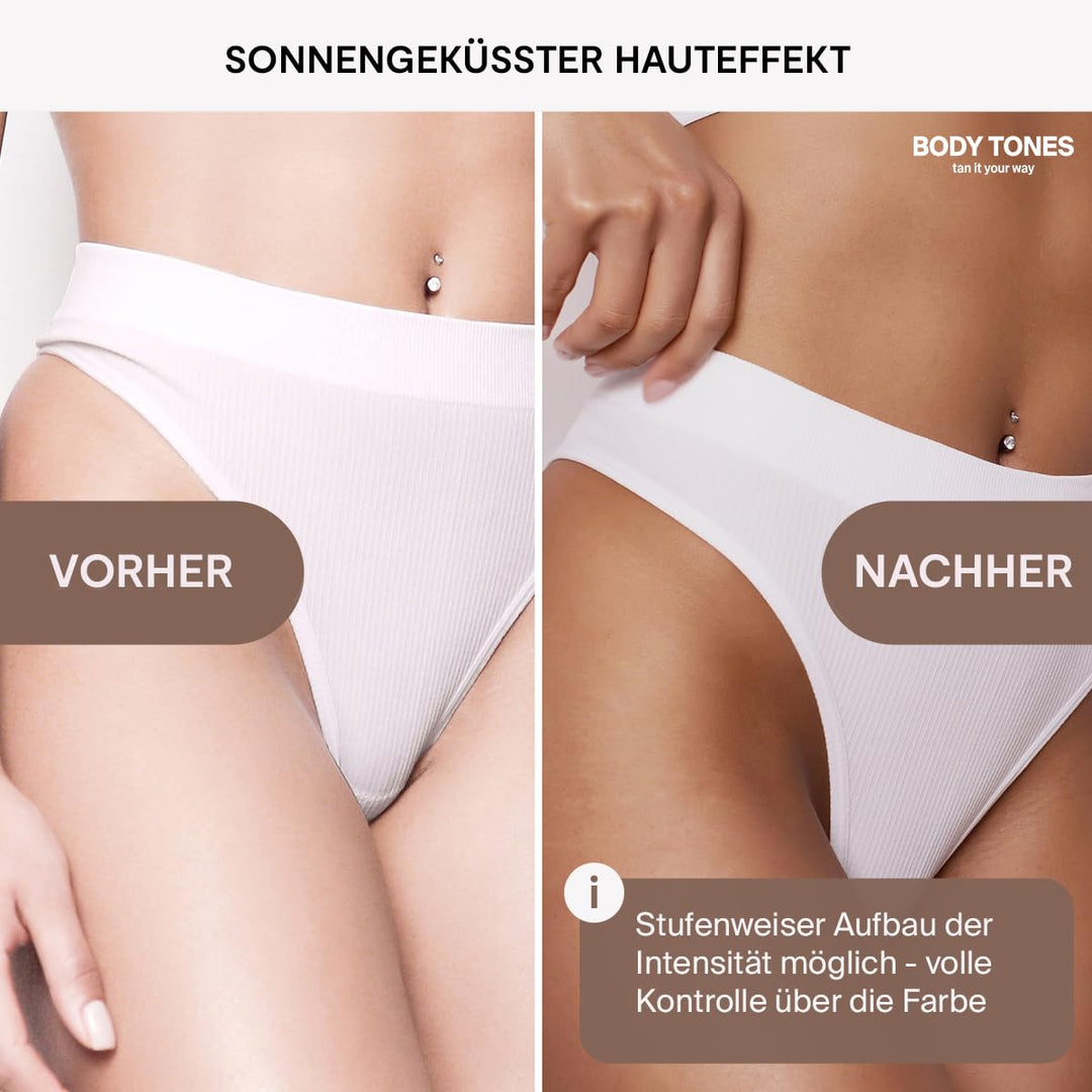 Body Tones Selbstbräunungsmousse, Selbstbräuner Feuchtigkeit und Anti-Aging, Selbstbräuner mousse na