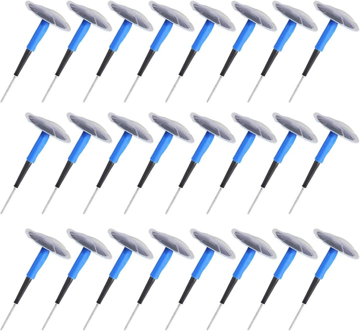 Plug Patch Gum ， Auto Motorrad Universal Tubeless Reifen Reifenpanne Reparatur Pilz （24 Stk.）(60 * 9