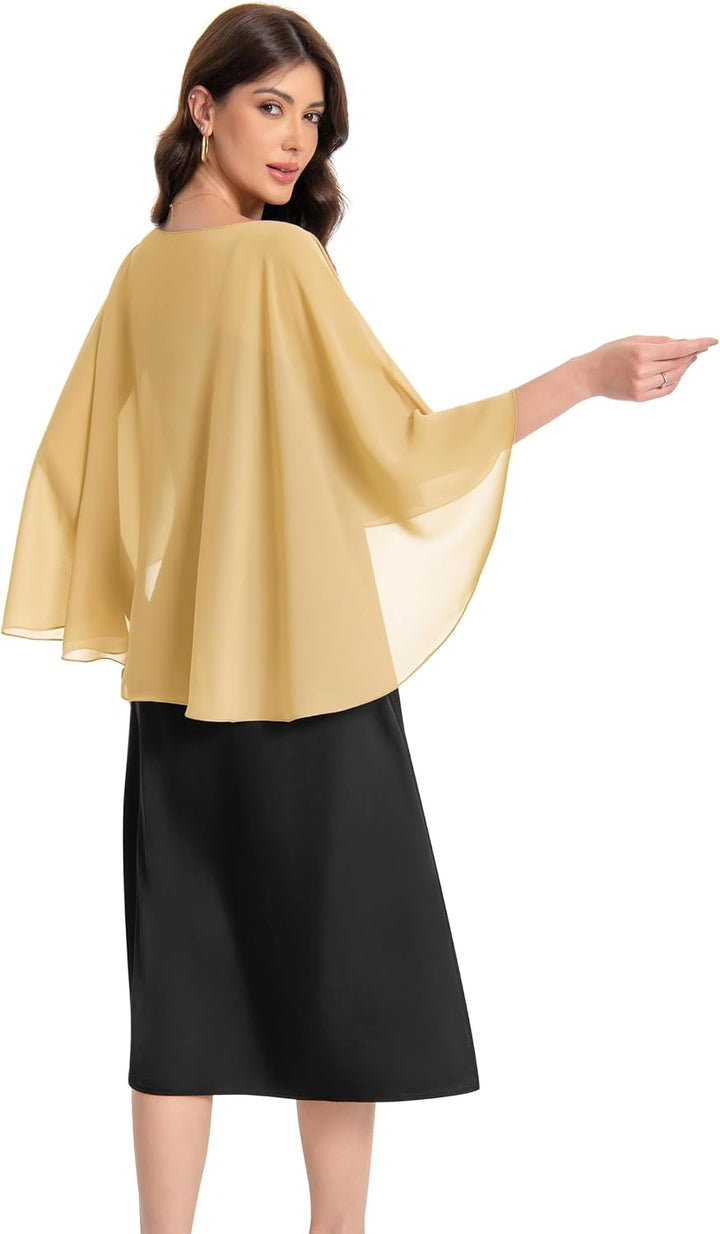 Baoqiya Damen 100 cm Einheitsgrösse Gold, Einheitsgr&amp;