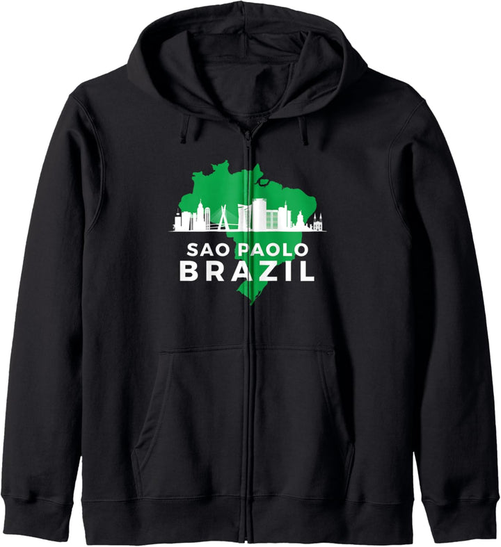 Sao Paolo Brasilien Kapuzenjacke