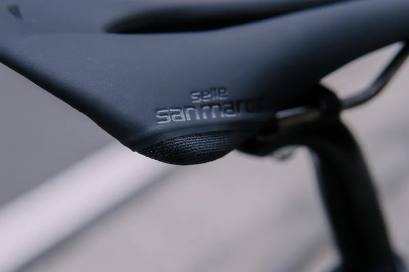 Selle San Marco Unisex – Erwachsene Allroad Open-Fit Racing Sattel, Black/Black, L