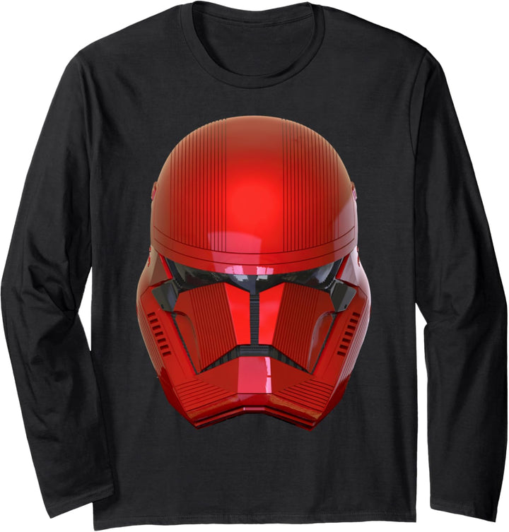 Star Wars: The Rise Of Skywalker Red Sith Trooper Helmet Langarmshirt