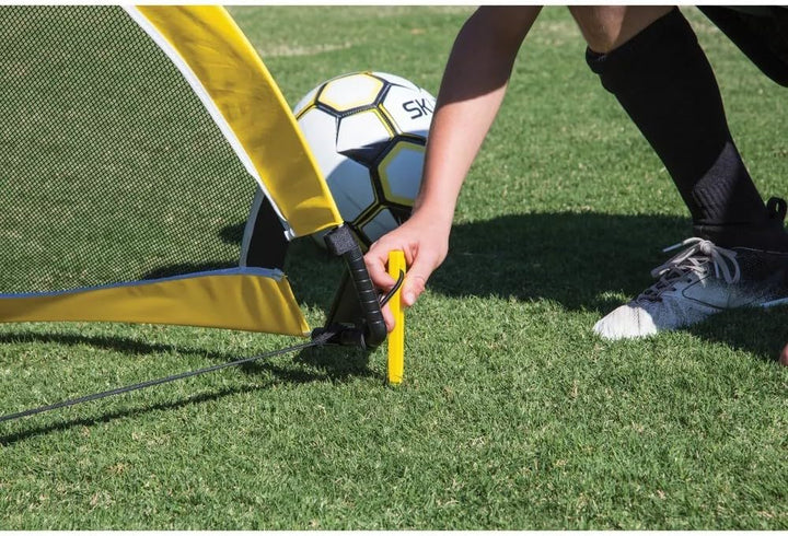 SKLZ Playmaker Tragbares Pop-Up-Tor-Set für Training und Pickup-Spiele (inkl. 2 Tore)