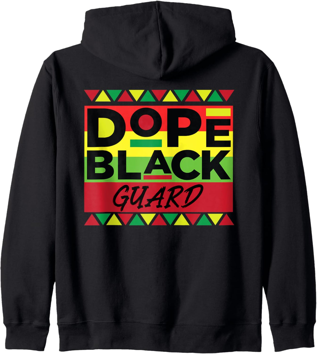 Dope Black Guard Unapologetically Afroamerikaner Melanin Kapuzenjacke