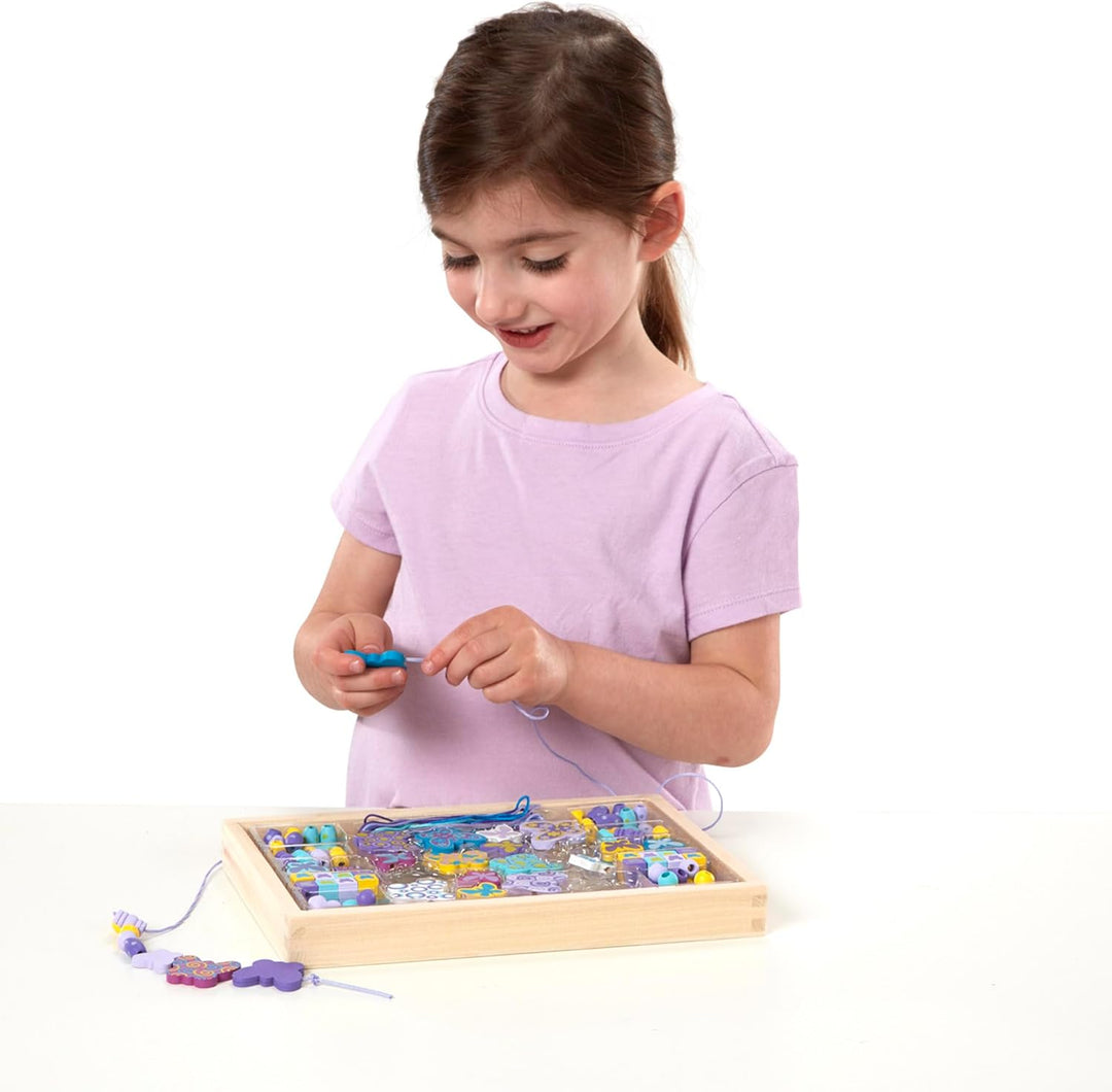 Melissa & Doug Schmetterling Freunde Perlen Set