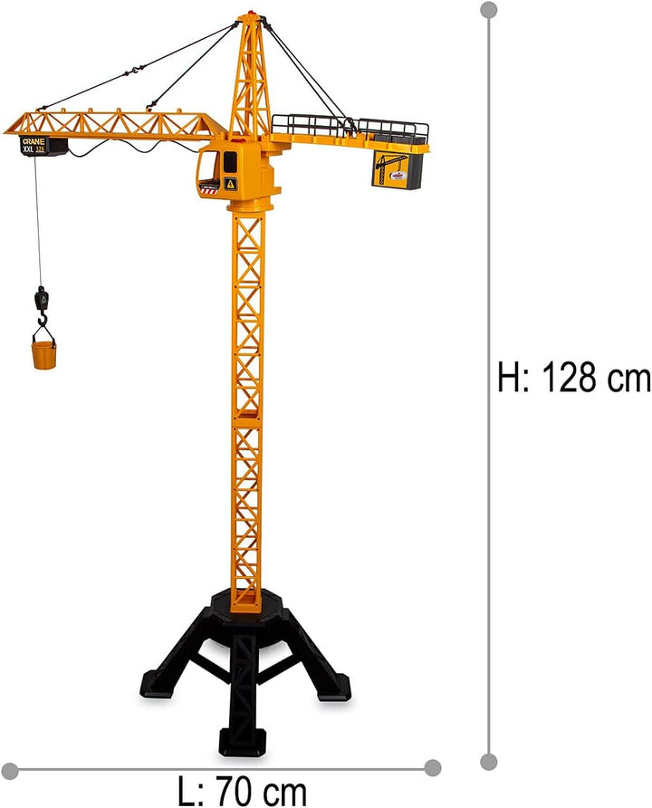 JAMARA 406320 Turmdrehkran Crane XXL 128 2,4GHz - Kinder Spielzeug Ferngesteuert, Fernbedienung Rc T