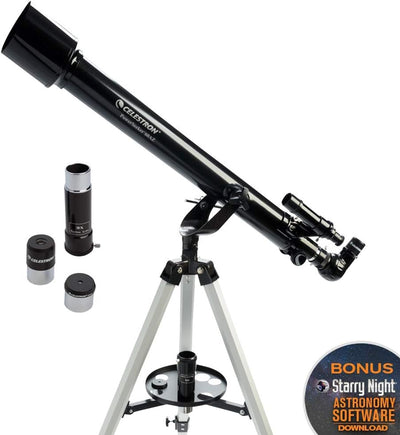 Celestron 21041 PowerSeeker 60AZ Teleskop Single, Single