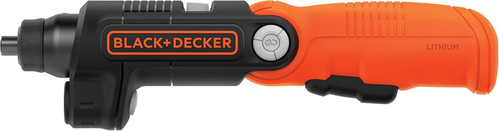 Black+Decker Pivot Akku-Schrauber BDCSFL20C (3,6 V, 1,5 Ah Li-Ion, 3-Positionen-Handgriff, für einge