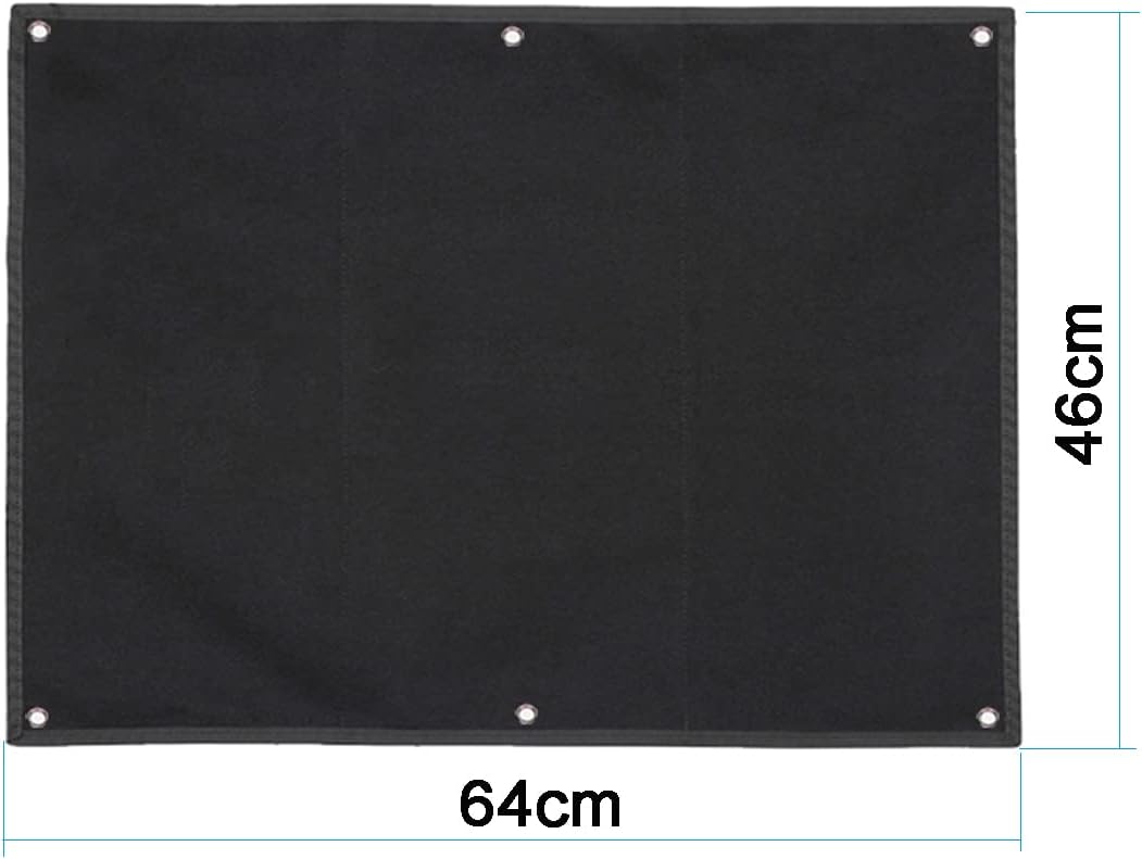 64x46 cm Patch-Display-Platte,Hängend Patch-Sammeltafel,Taktische Militär Patch Holder Steckbrett zu