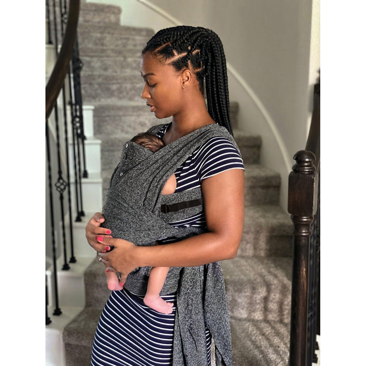 Boppy Comfyfit Evolution Babytrage, einfach zu tragen und verstellbar, ergonomische Babytrage für Ma