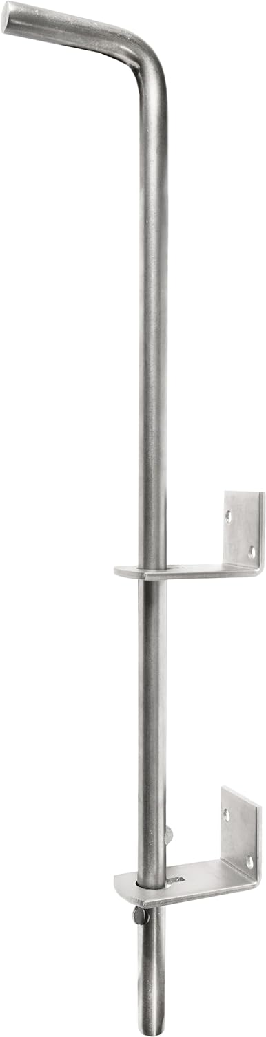 Connex Bodenschieber-Ø 15 x 500 mm-Edelstahl rostfrei/Torfixierung/Toranker/Bodenstab/Torstange / HV