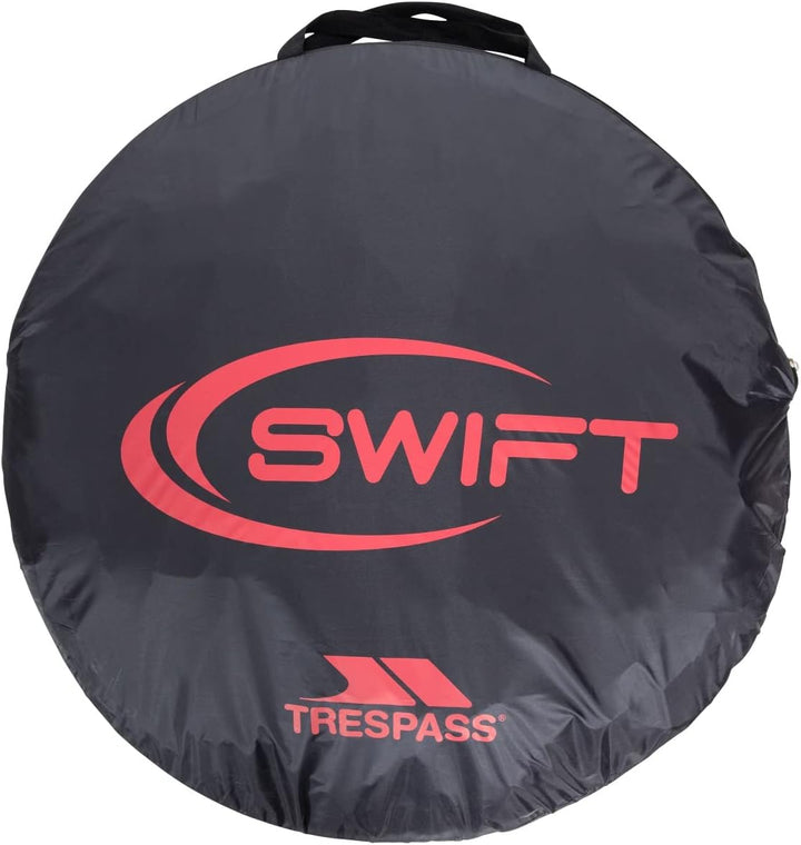 Trespass Swift Pop-Up-Zelt für 2 Personen F/S Red/Black, F/S Red/Black