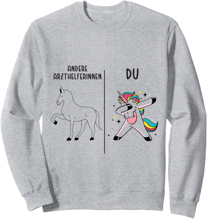 Beste Arzthelferin Spruch Lustiger Spruch Grafik Sweatshirt