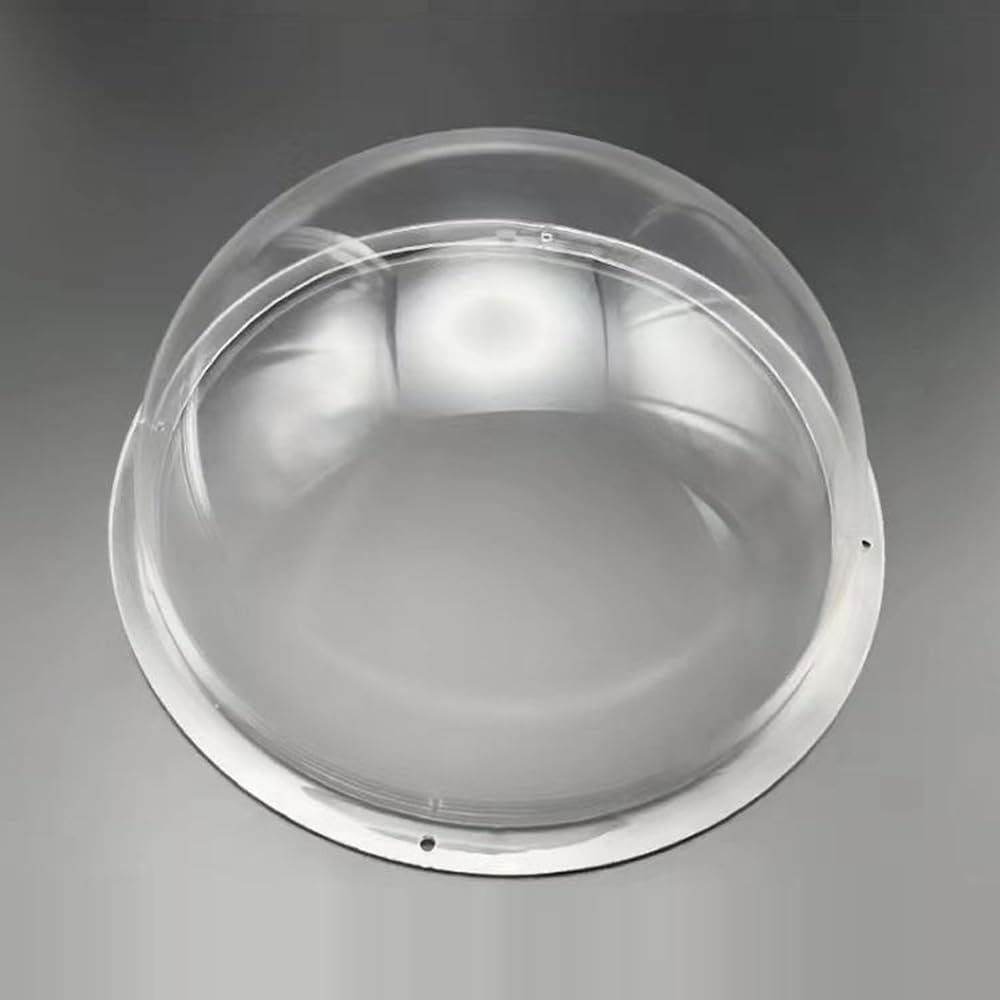 LOTOWELZON 8 cm transparente Acryl-Ersatz-Kamera-Abdeckung für Sicherheitskamera-Gehäuse, Haustier,