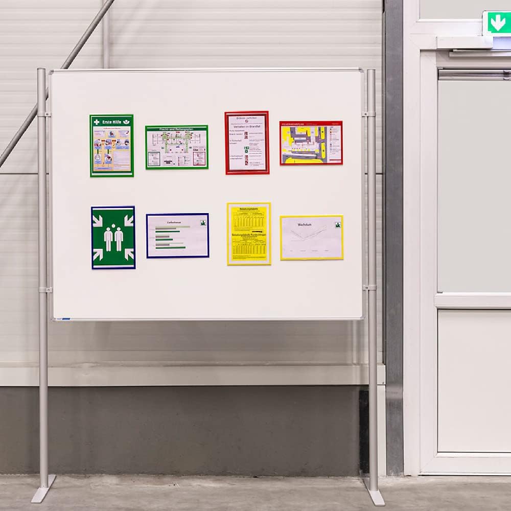Krog Informationstafeln - magnetisch, DIN A3 quer, 10 Stück transparent