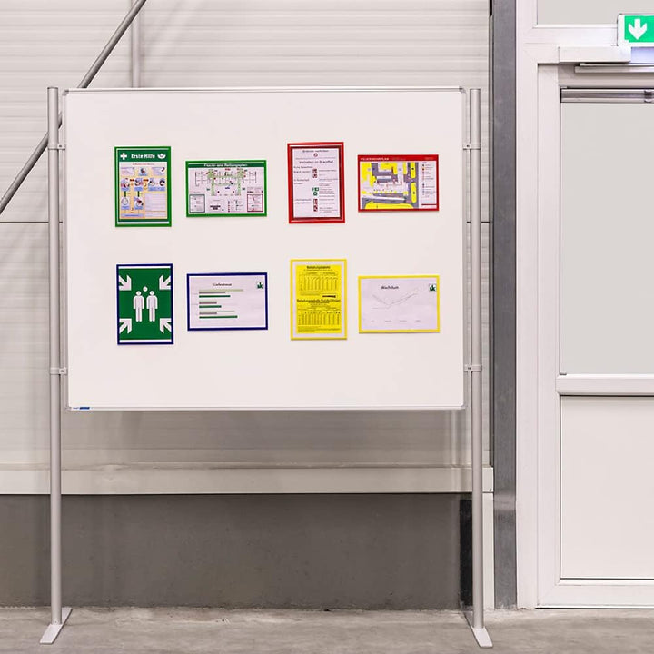 Krog Informationstafeln - magnetisch, DIN A3 quer, 10 Stück transparent
