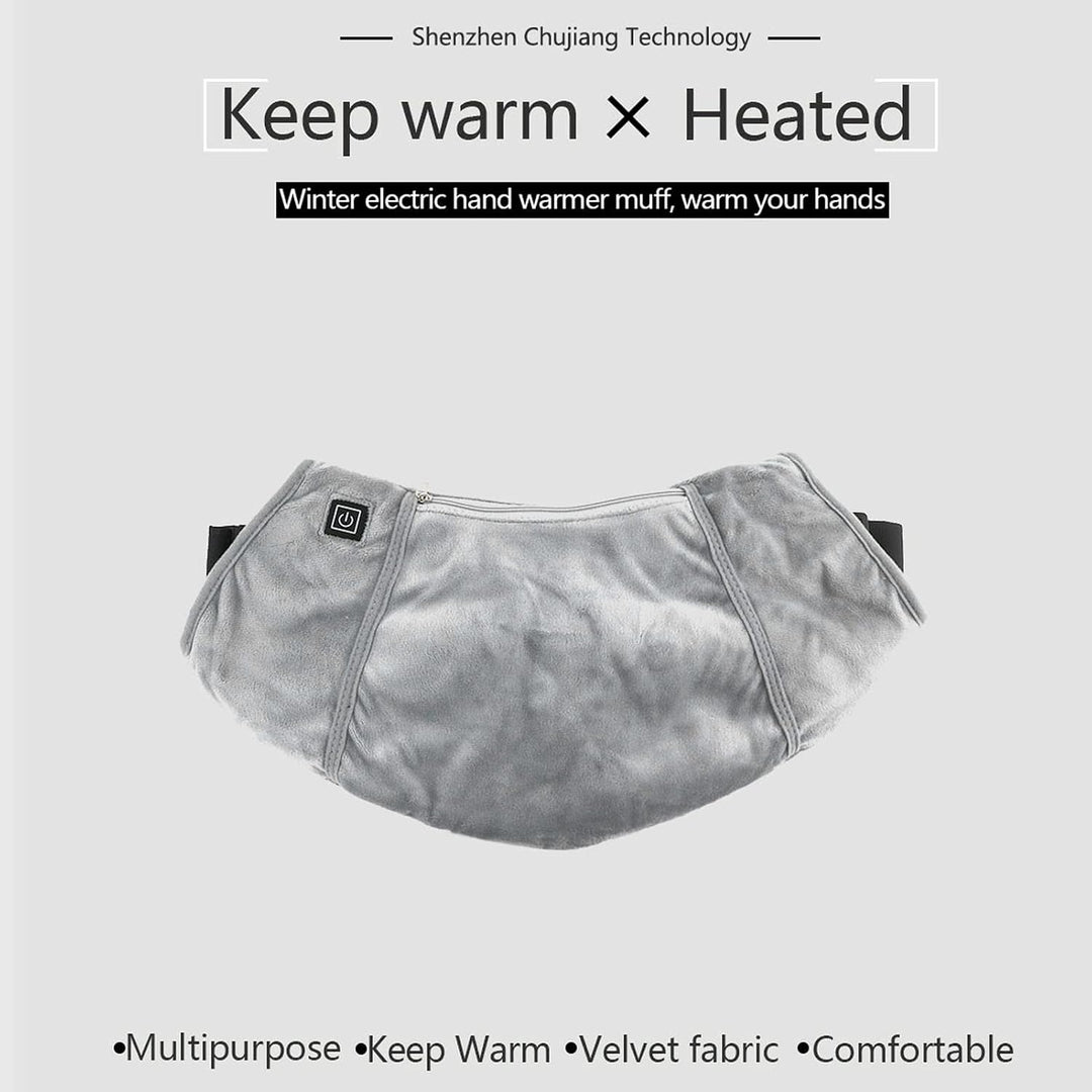 Electric Heated Hand wärmere Muff, kaltes Wetter Thermal Handschuh Taillenbeutel 3 Level für Männer