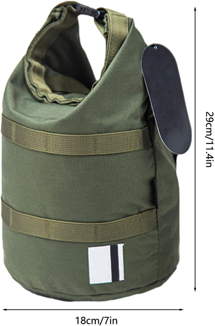 Outdoor-Kochausrüstungs-Organizer-Tasche, tragbarer Camping-Kochgeschirr-Organizer, Camping-Küchen-O