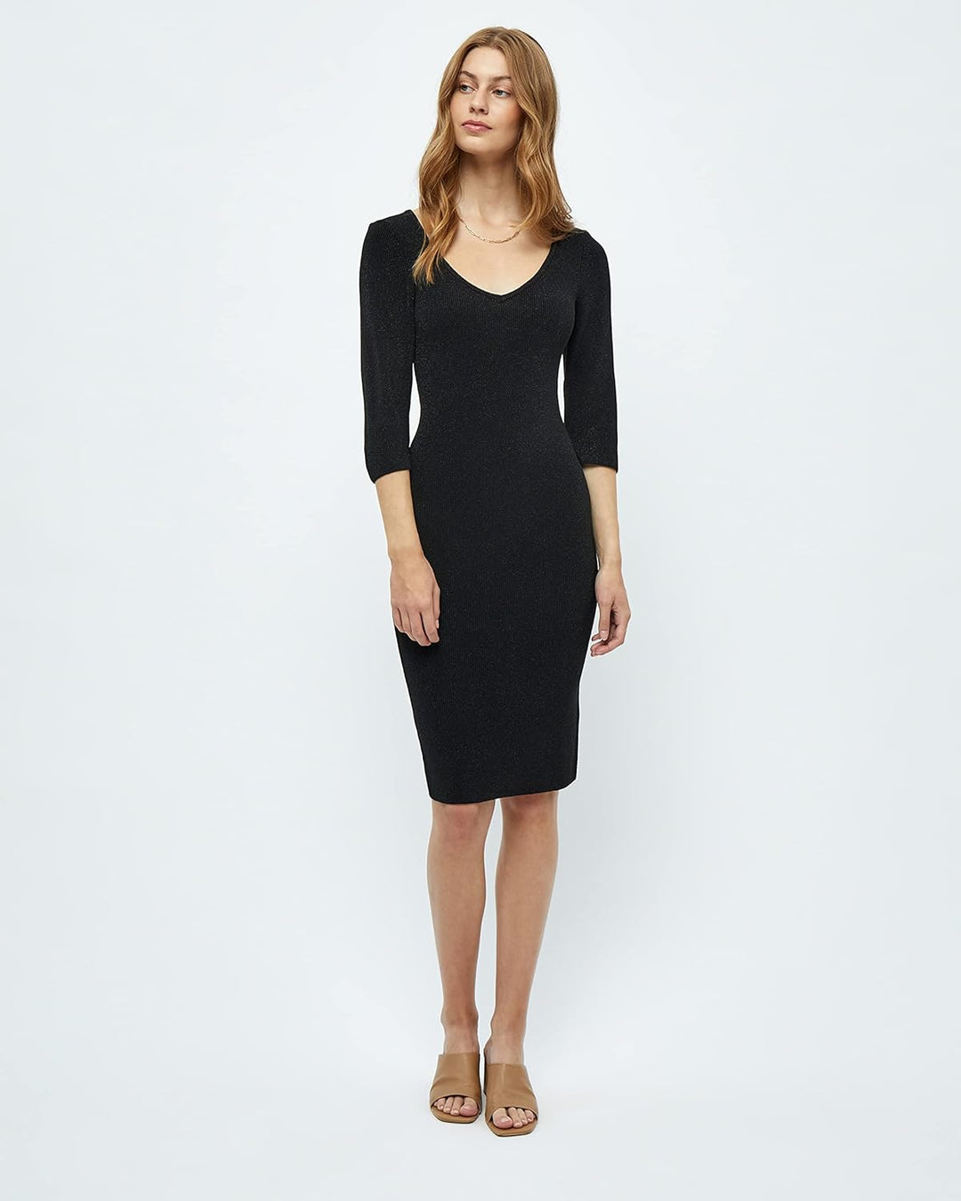 Desires Damen Leila Kleid XS 9000 Black, XS 9000 Black