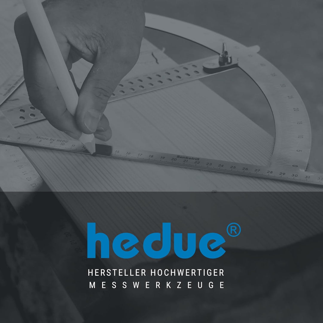 hedue® selbstklebendes Massband 10 m X191 - Massband selbstklebend , von rechts nach links von recht