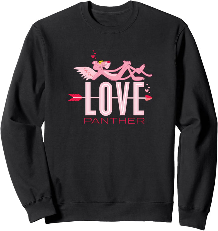 The Pink Panther Valentine's Day Love Panther Sweatshirt