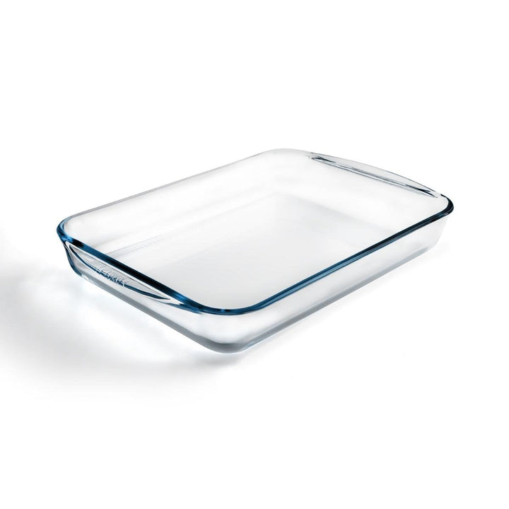 Pyrex Rechteckiger Bräter aus Glas, 40x27cm 40x27 cm, 40x27 cm