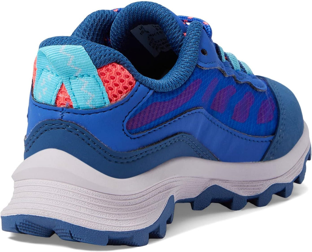 Merrell Unisex Kinder Moab Speed Low WTRPF Wanderschuh 29 EU Blau, 29 EU Blau