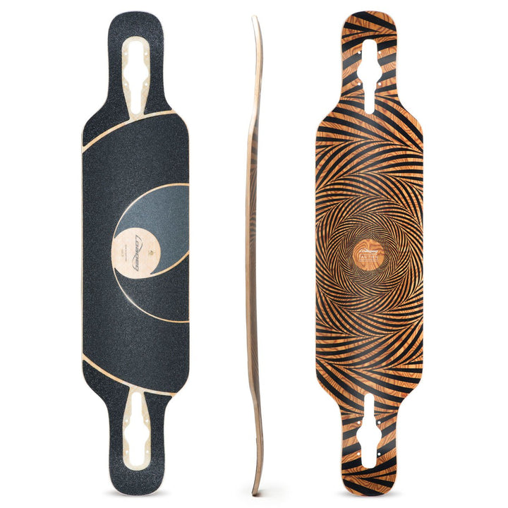 Loaded Boards Tan Tien Bamboo Longboard Skateboard Deck Flex 3 (36 - 77+ kg / 80 - 170+ lbs.), Flex