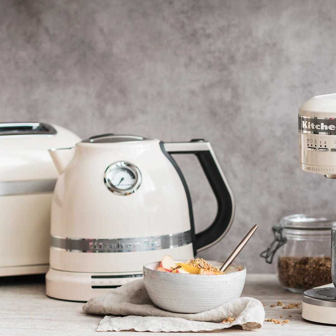 KitchenAid Wasserkocher mit Temperatureinstellung von 50 bis 100°C | Teekocher mit Kalkfilter 1,5L |