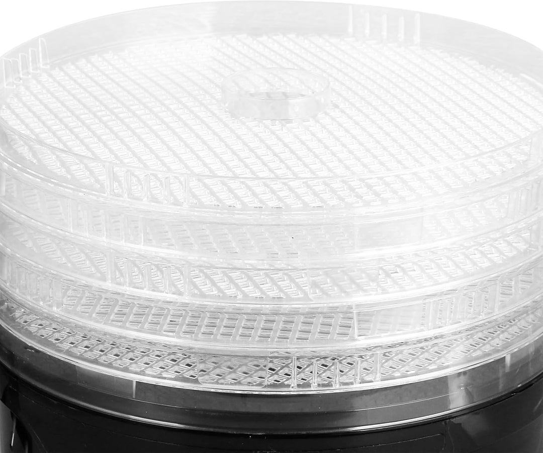 Hjortø Dörrautomat 250W - Schwarz - 5 Trays - 35-70 Grad - Lebensmittel-Dehydrator