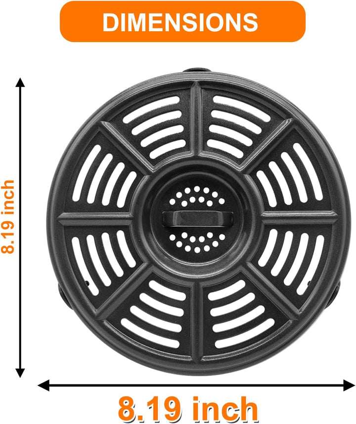 Heissluftfritteuse Backblech für Ninja AF100EU 3,8L 4-in-1 & AF160EU 5,2L 6-in-1 Luftfritteusen 21 c