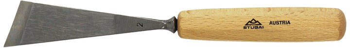 Stubai Stechbeitel Serie 55 - Form 2 : Gerades Balleisen, schräg 40mm - 550240, 40mm