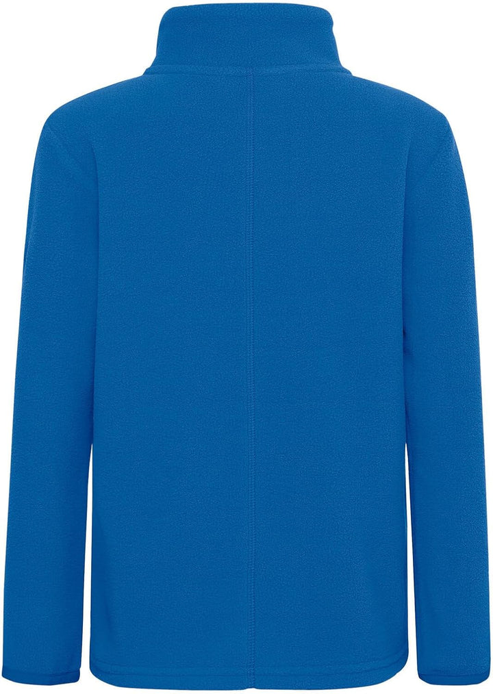 VAUDE Kinder Pulex Half Zip Pullover Kapuzenpullover Hoodie 110-116 Radiate Blue, 110-116 Radiate Bl