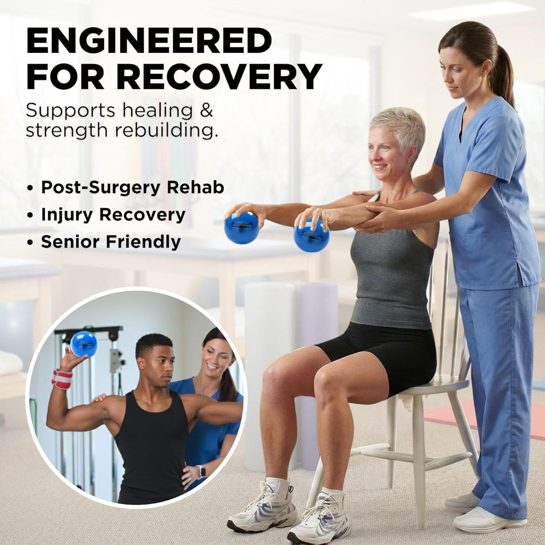 Theraband, Weiches Gewicht, Isotonischer Ball, für Kraft- und Reha-Training, Pilates, Yoga, Toning,