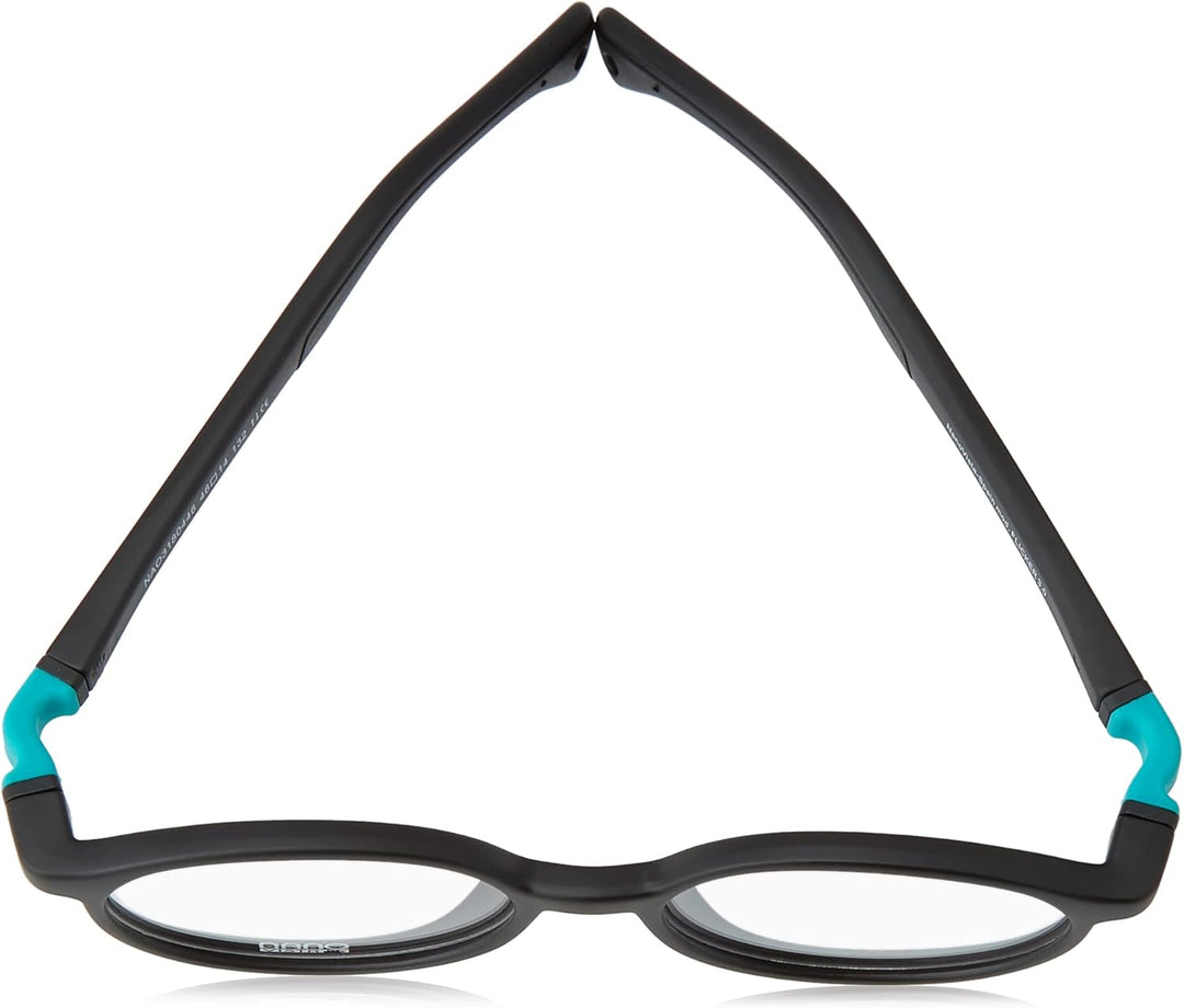 Nano Vista Unisex Kinder Flicker 3.0 Sonnenbrille Einheitsgrösse Schwarz Mate/Turquesa, Einheitsgr&#