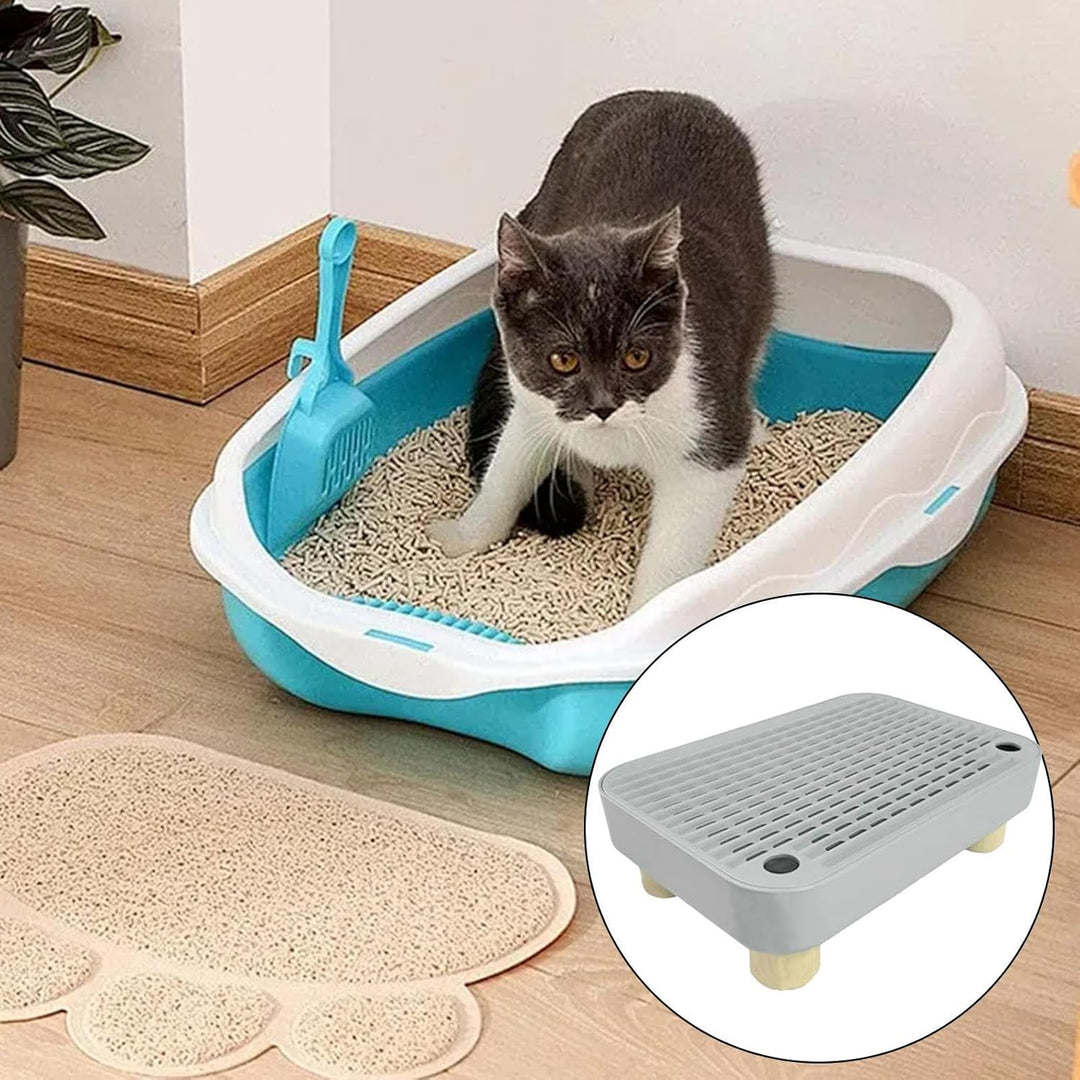 Katzenrampe Für Katzentoilette | Stufe Für Ältere Katzen Mit Filterfunktion - rutschfeste Kätzchen K