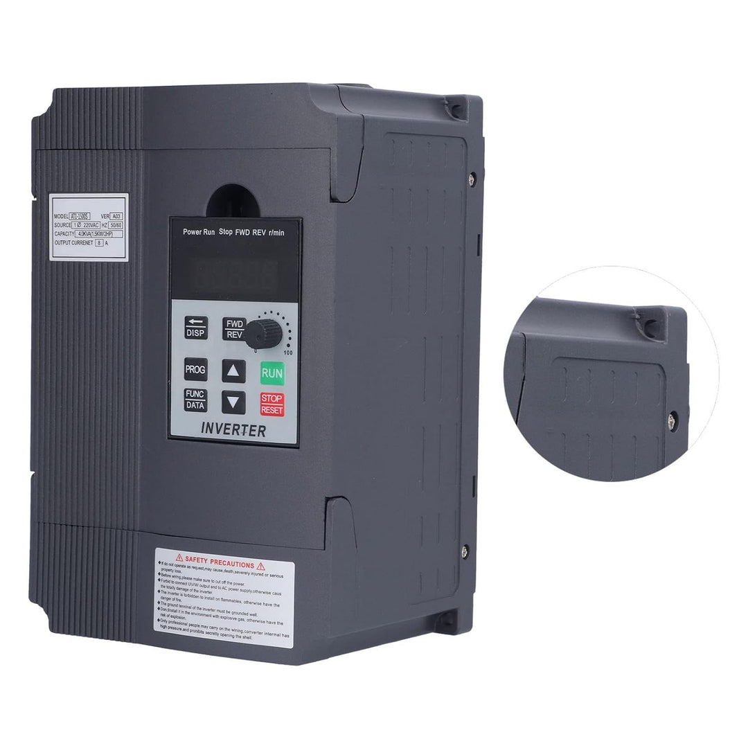 AT1-1500S 1,5kW AC 220V Universalfrequenz variabler Frequenz variabler Frequenzumrichter VFD für Dre