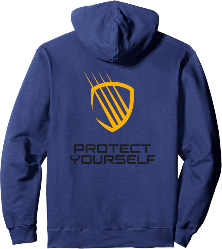 PY-Mod1-Schwarz Pullover Hoodie