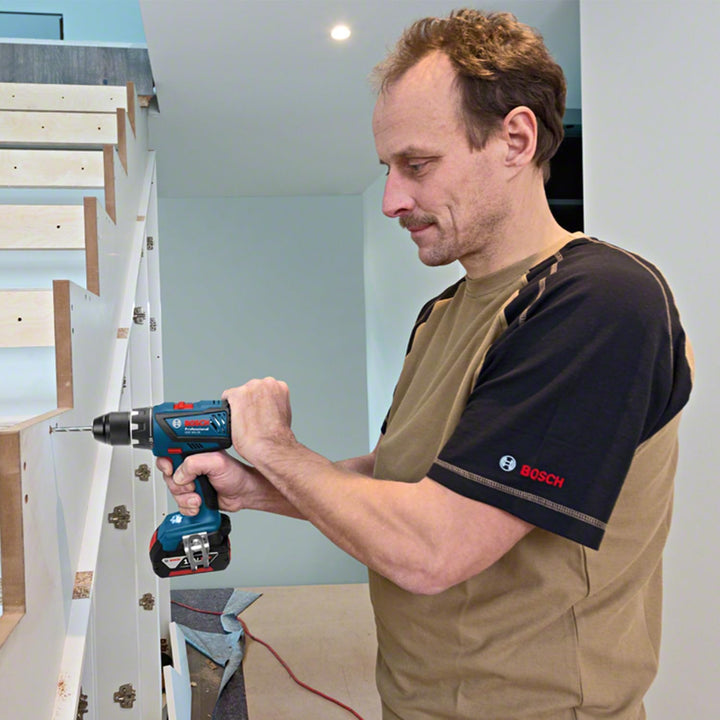 Bosch Professional 18V System Akku Bohrschrauber GSR 18V-28 (max. Drehmoment (weich/hart): 28/63 Nm,